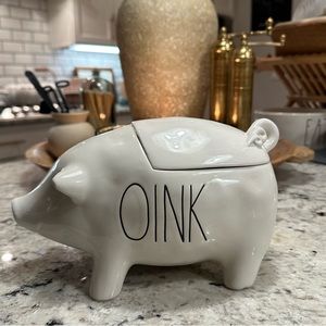 Rae Dunn Oink Cookie Jar